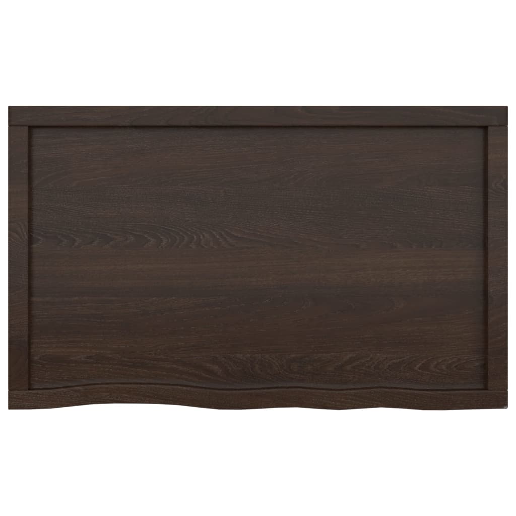 8720845834067_g_en_hd_2 vidaXL Bathroom Countertop Dark Brown 100x60x4 cm Treated Solid Wood - Image 4