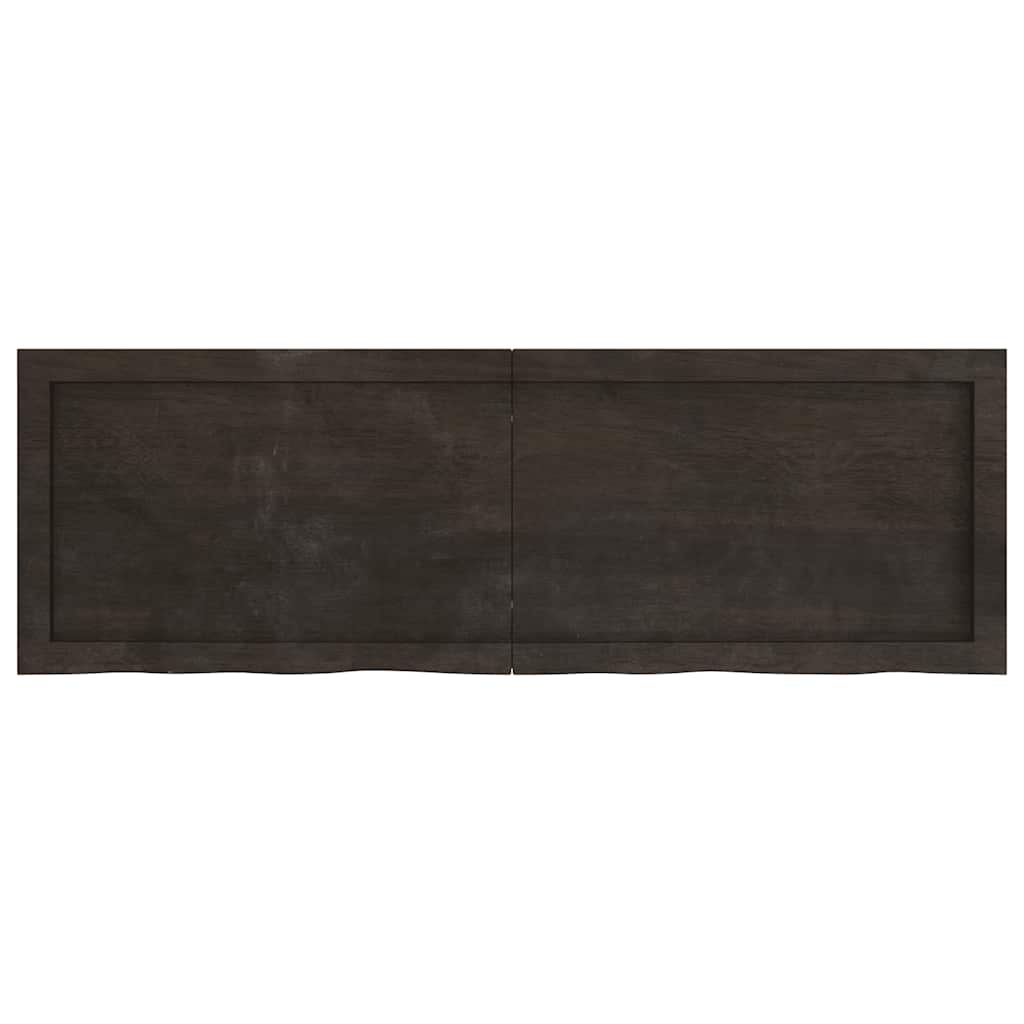 8720845834104_g_en_hd_1 vidaXL Bathroom Countertop Dark Brown 120x40x4 cm Treated Solid Wood - Image 3