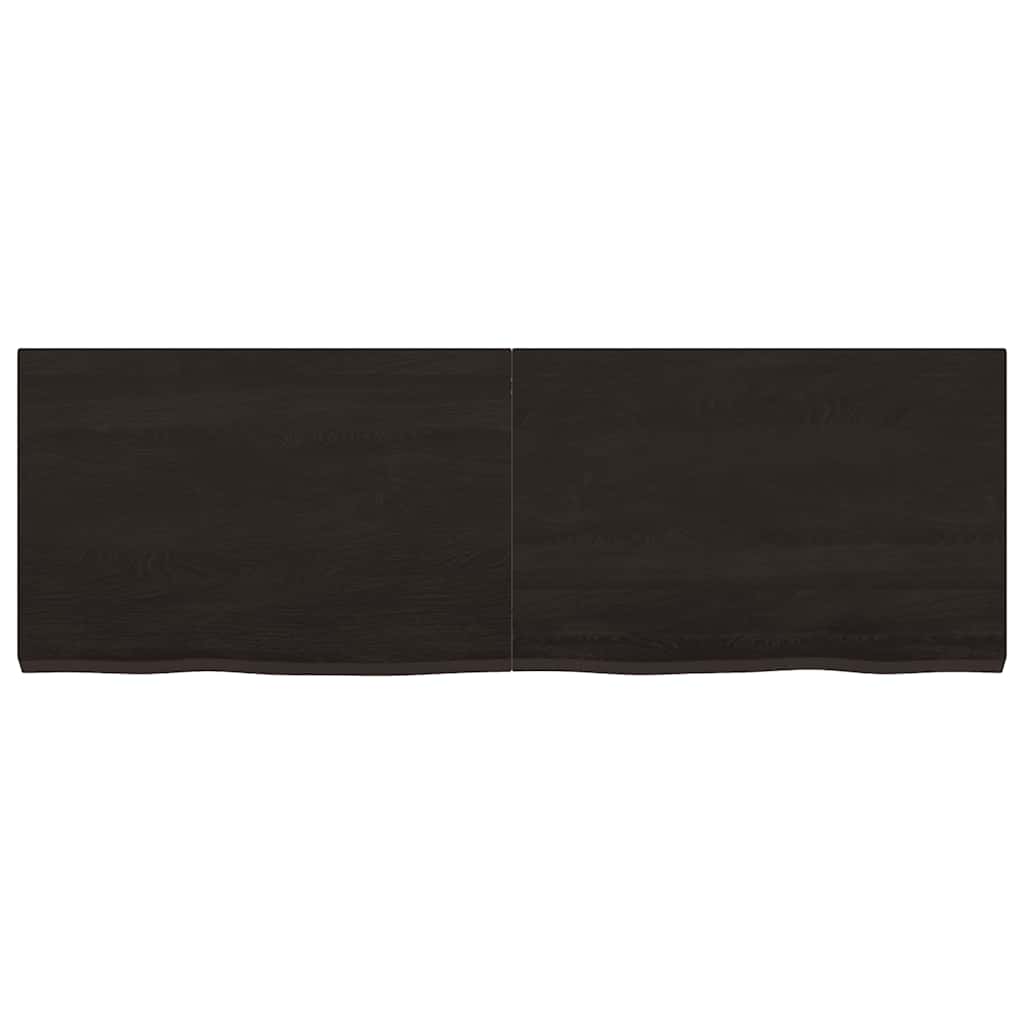 8720845834104_g_en_hd_2 vidaXL Bathroom Countertop Dark Brown 120x40x4 cm Treated Solid Wood - Image 4