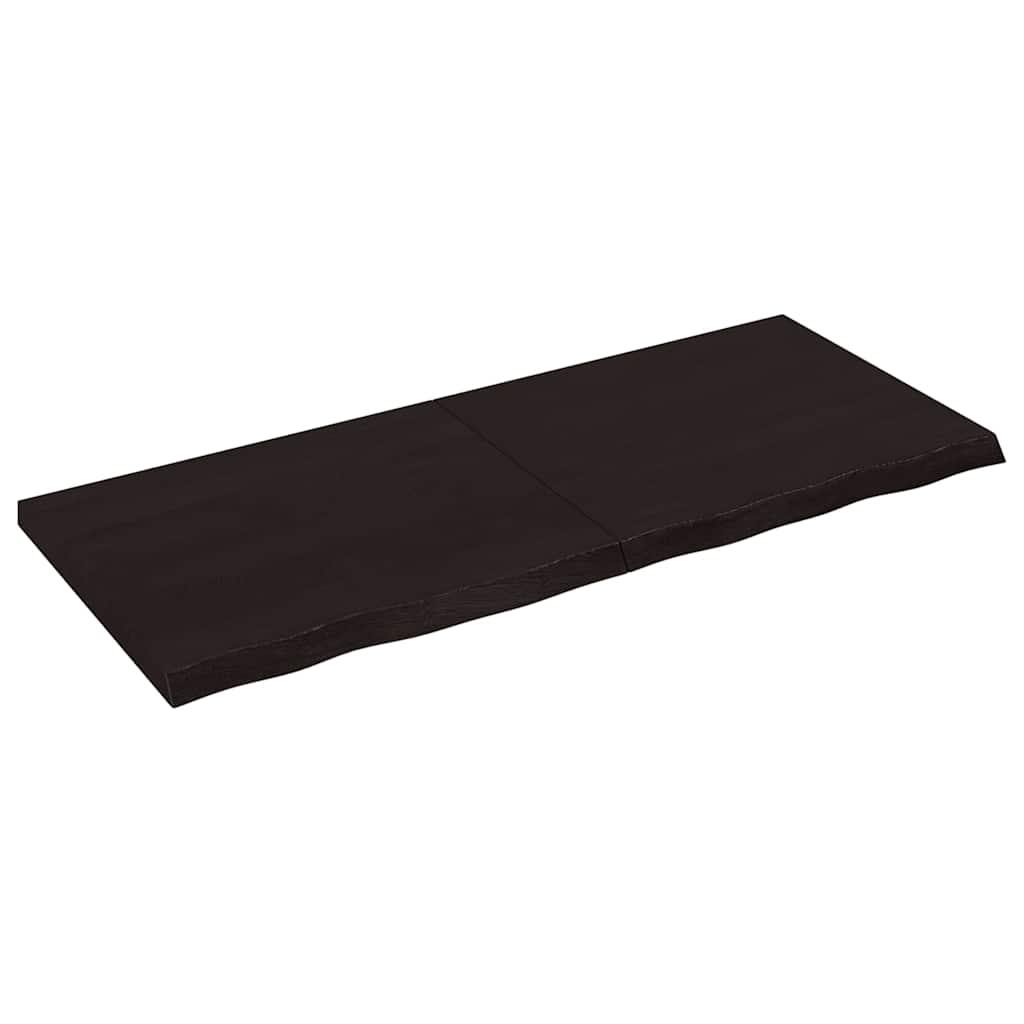 8720845834128_a_en_hd_1 vidaXL Bathroom Countertop Dark Brown 120x50x4 cm Treated Solid Wood - Image 2