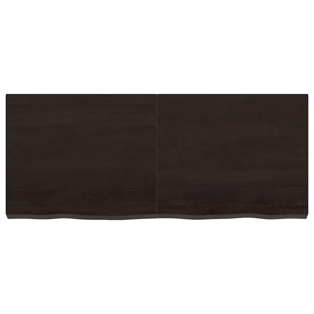 8720845834135_g_en_hd_2 vidaXL Bathroom Countertop Dark Brown 120x50x6 cm Treated Solid Wood - Image 4