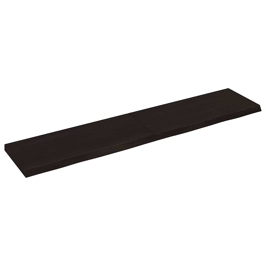 8720845834166_a_en_hd_1 vidaXL Bathroom Countertop Dark Brown 140x30x4 cm Treated Solid Wood - Image 2