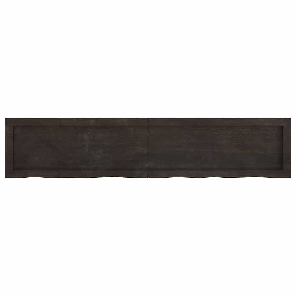 8720845834166_g_en_hd_2 vidaXL Bathroom Countertop Dark Brown 140x30x4 cm Treated Solid Wood - Image 4