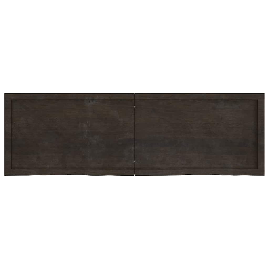 8720845834289_g_en_hd_2 vidaXL Bathroom Countertop Dark Brown 160x50x4 cm Treated Solid Wood - Image 4