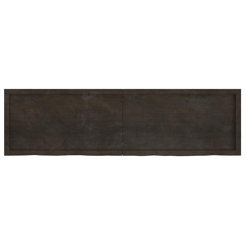 8720845834364_g_en_hd_1 vidaXL Bathroom Countertop Dark Brown 180x50x4 cm Treated Solid Wood - Image 3