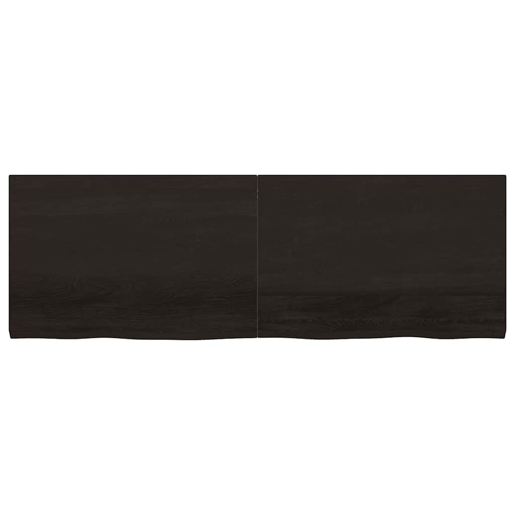 8720845834388_g_en_hd_2 vidaXL Bathroom Countertop Dark Brown 180x60x4 cm Treated Solid Wood - Image 4
