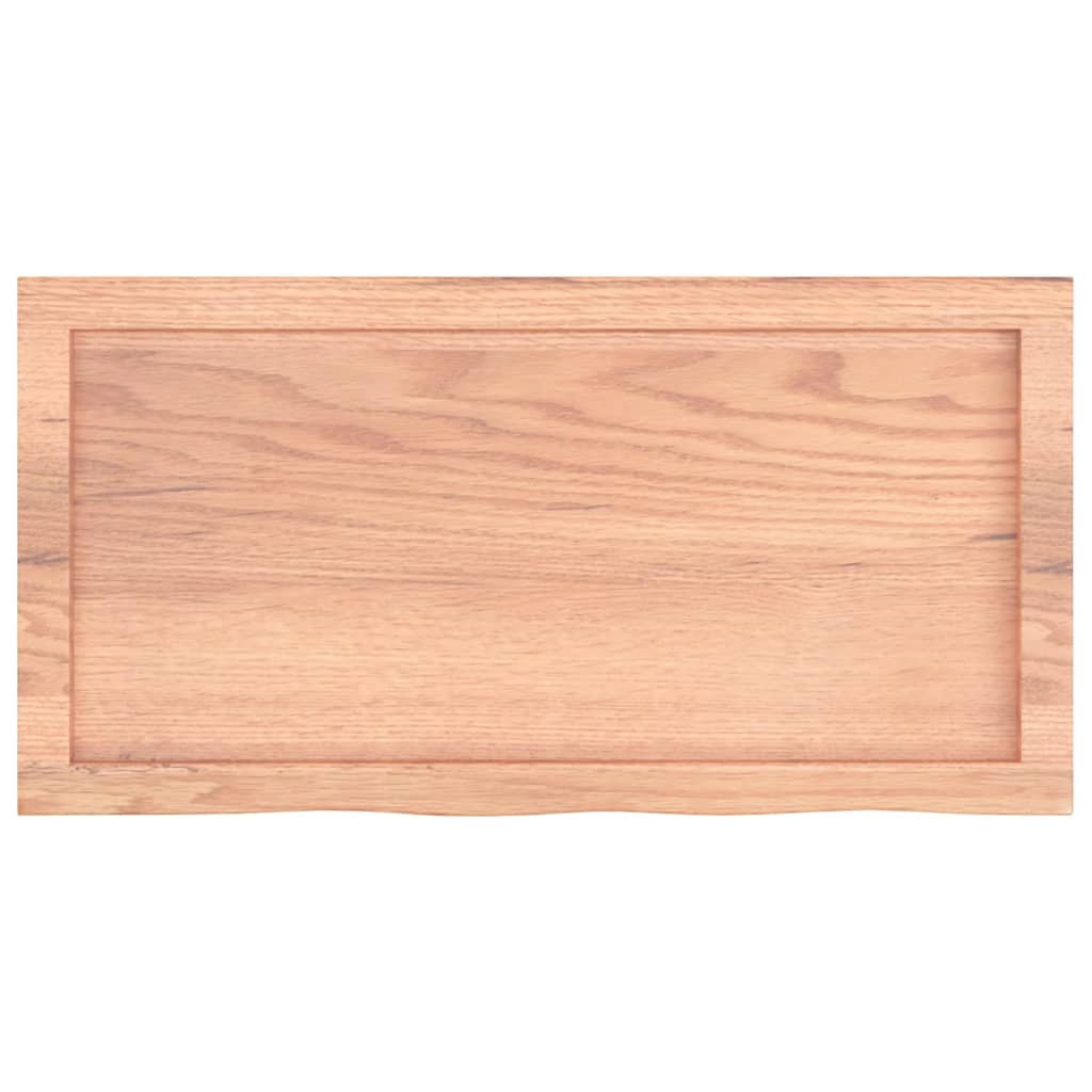 8720845835293_g_en_hd_2 vidaXL Table Top Light Brown 80x40x4 cm Treated Solid Wood Oak - Image 4