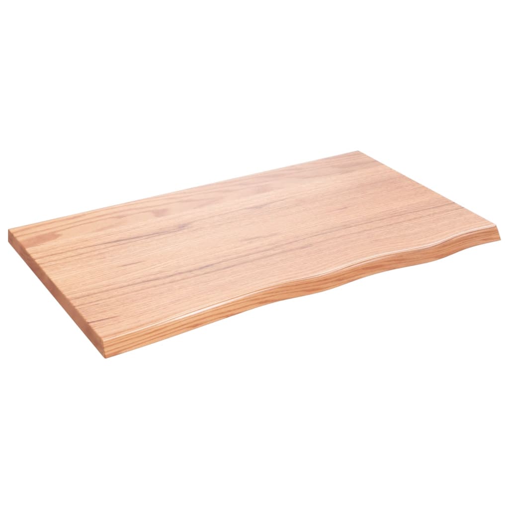 8720845835446_a_en_hd_1 vidaXL Table Top Light Brown 100x60x4 cm Treated Solid Wood Oak - Image 2