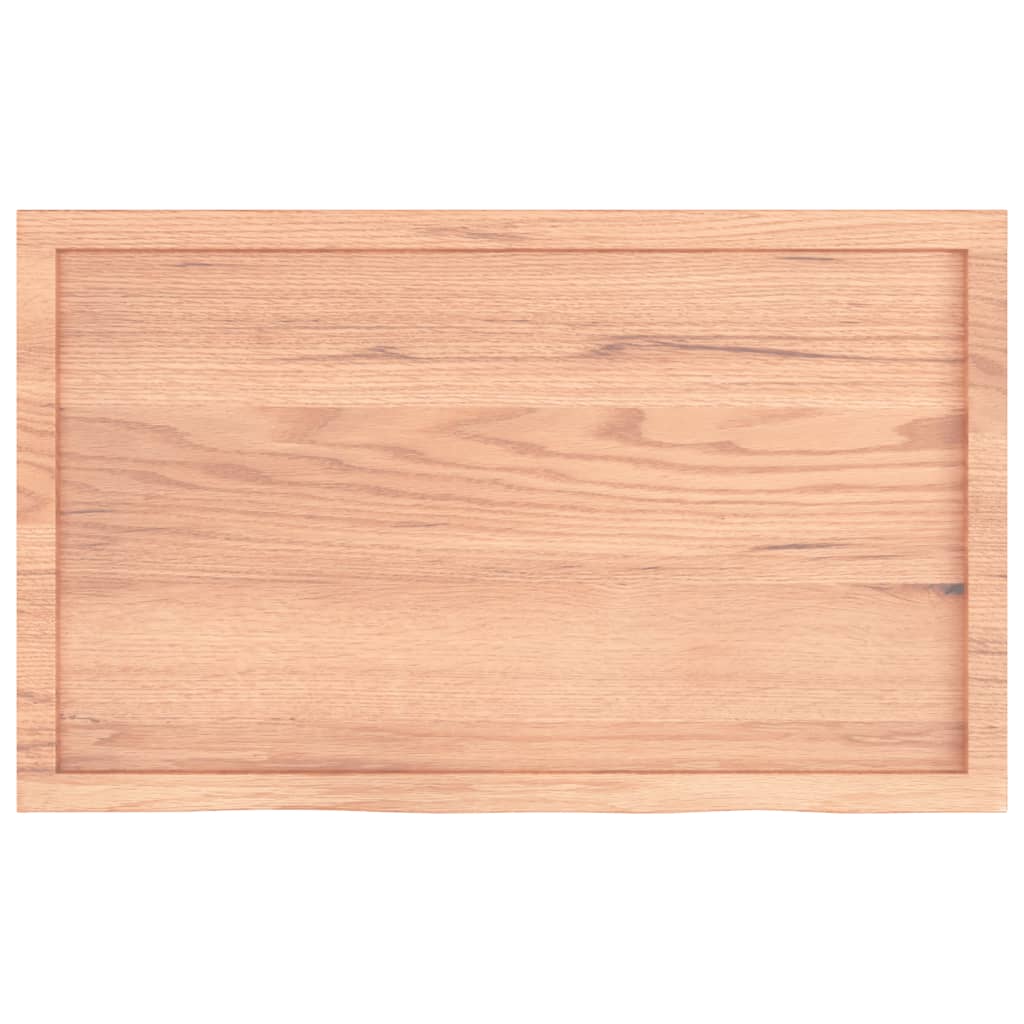 8720845835453_g_en_hd_2 vidaXL Table Top Light Brown 100x60x6 cm Treated Solid Wood Oak - Image 4