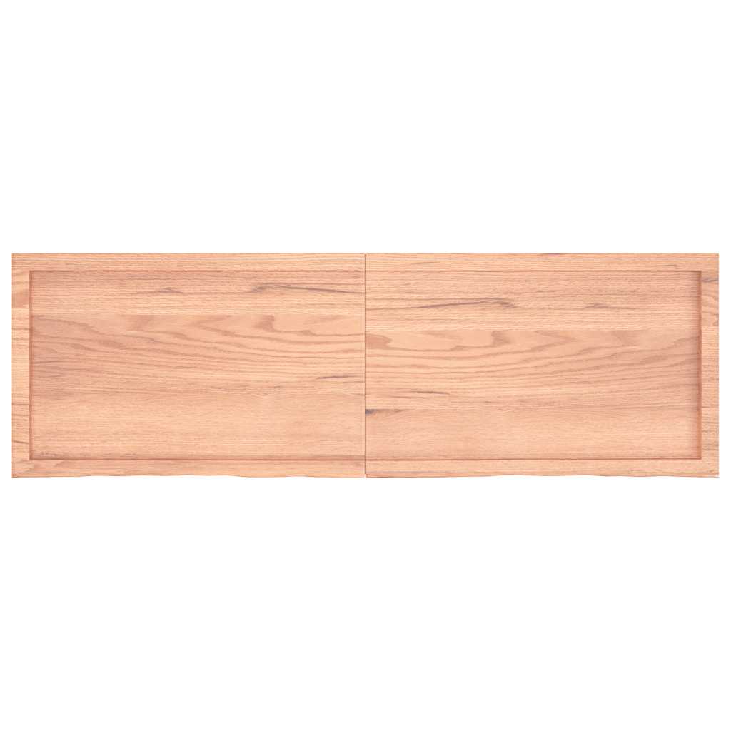8720845835606_g_en_hd_1 vidaXL Table Top Light Brown 160x50x4 cm Treated Solid Wood Oak - Image 2