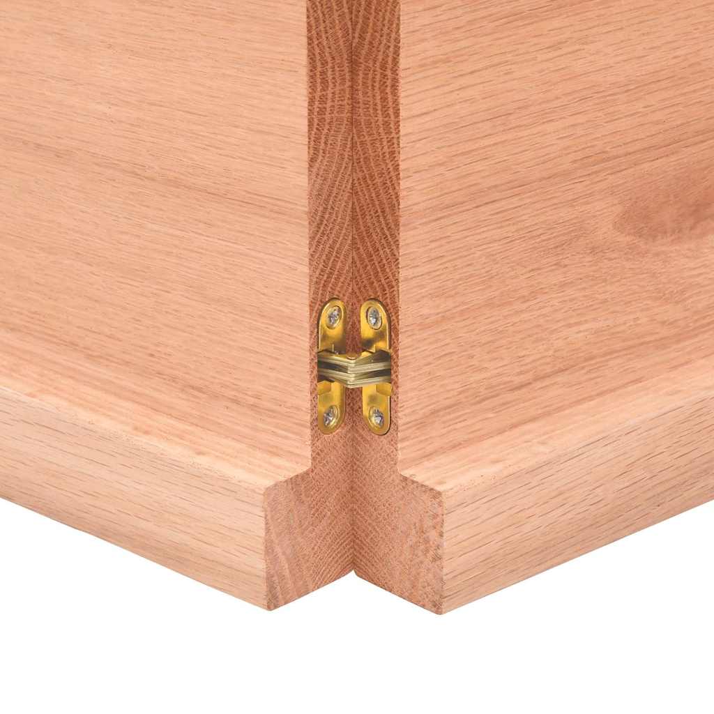 8720845835606_g_en_hd_6 vidaXL Table Top Light Brown 160x50x4 cm Treated Solid Wood Oak - Image 7