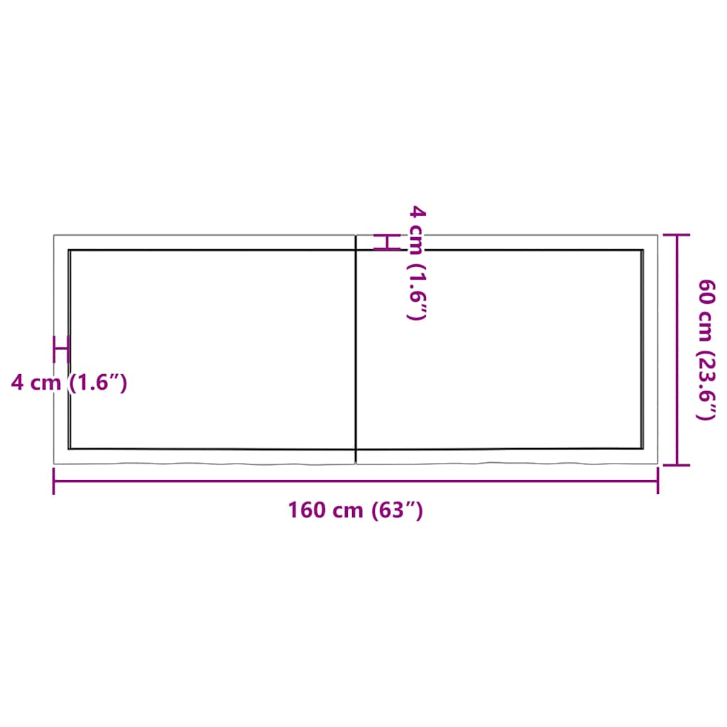 8720845835620_g_en_hd_9 vidaXL Table Top Light Brown 160x60x4 cm Treated Solid Wood Oak - Image 10