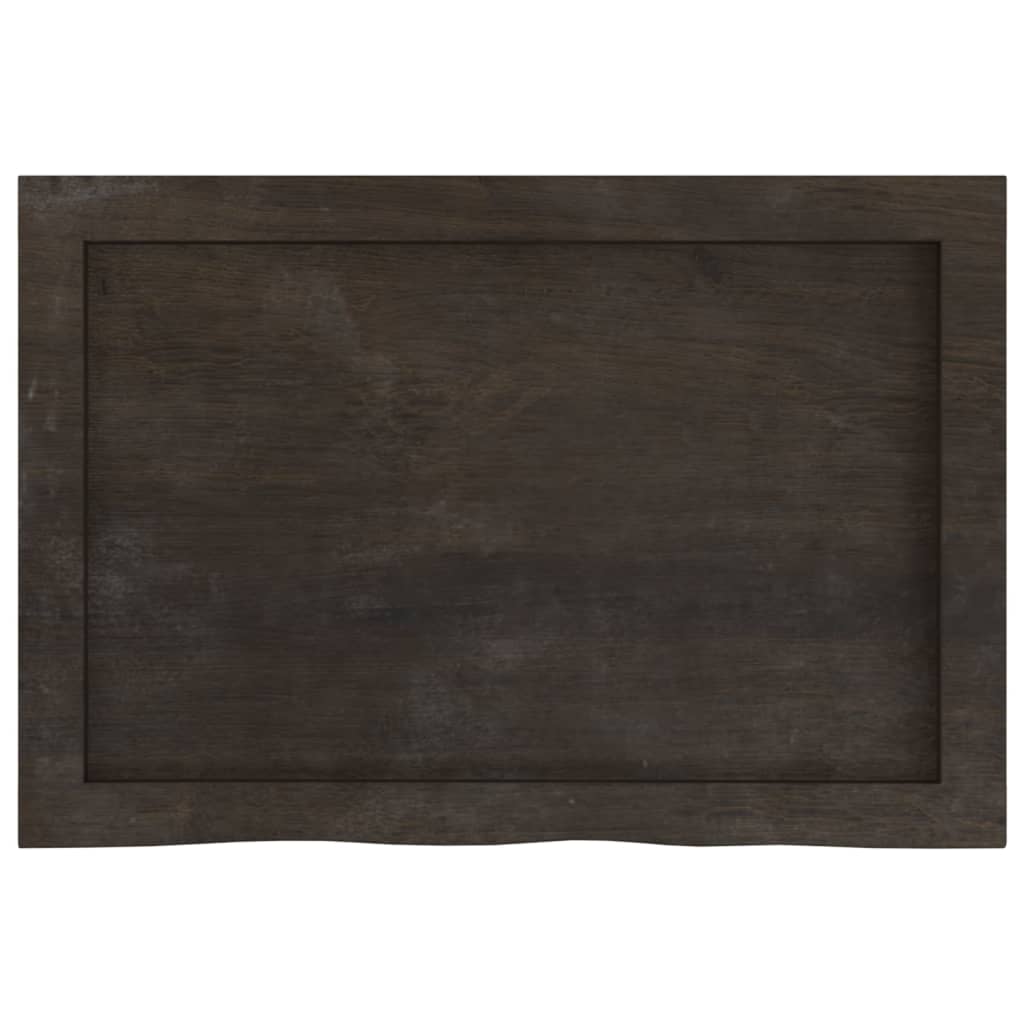 8720845835835_g_en_hd_2 vidaXL Table Top Dark Brown 60x40x4 cm Treated Solid Wood Oak - Image 4