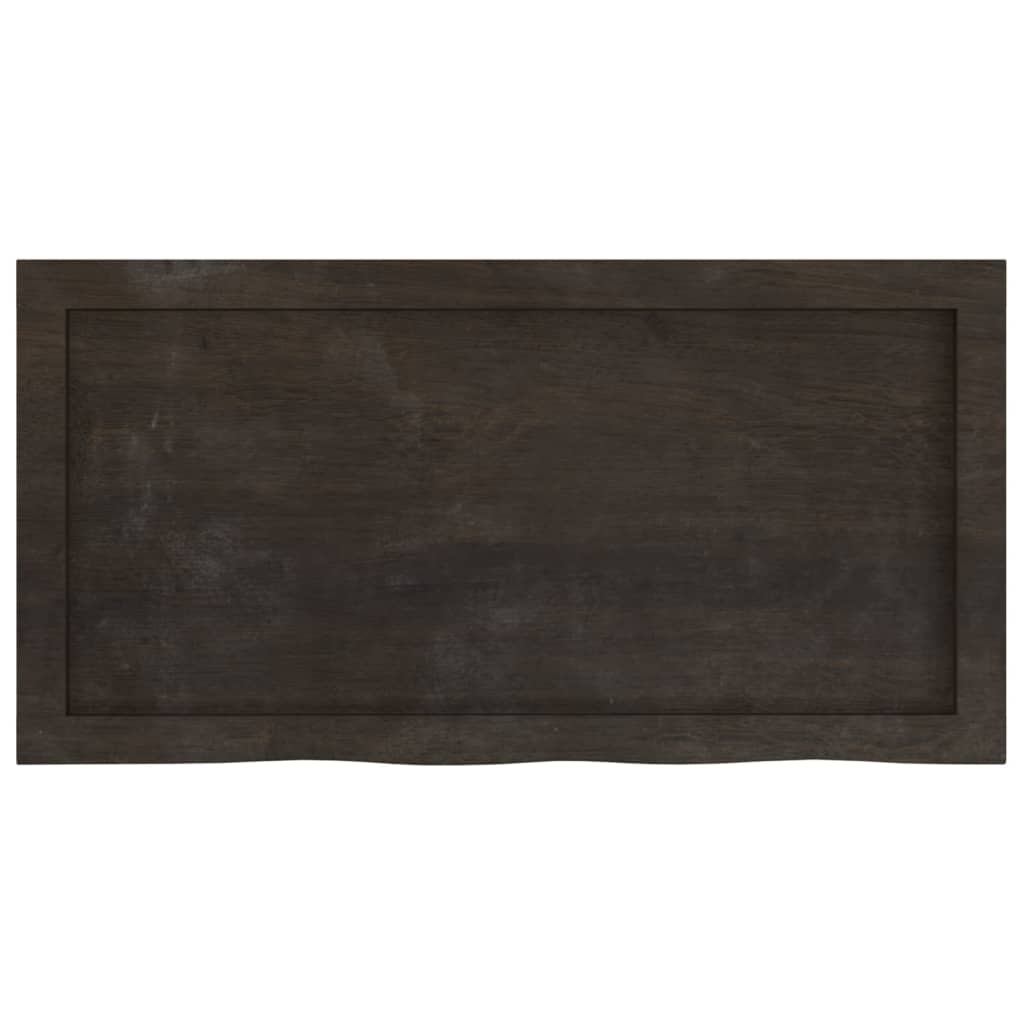 8720845835927_g_en_hd_2 vidaXL Table Top Dark Brown 80x40x4 cm Treated Solid Wood Oak - Image 4