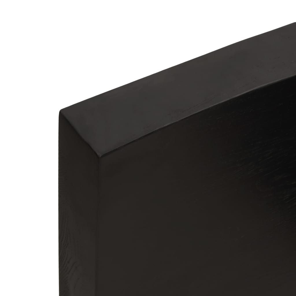 8720845836023_g_en_hd_5 vidaXL Table Top Dark Brown 100x40x6 cm Treated Solid Wood Oak - Image 7