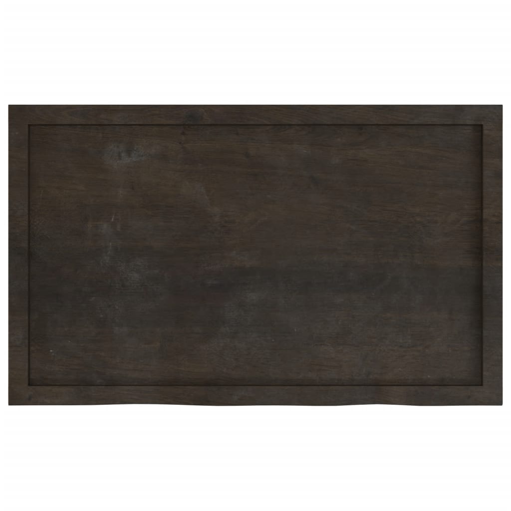 8720845836078_g_en_hd_2 vidaXL Table Top Dark Brown 100x60x4 cm Treated Solid Wood Oak - Image 4
