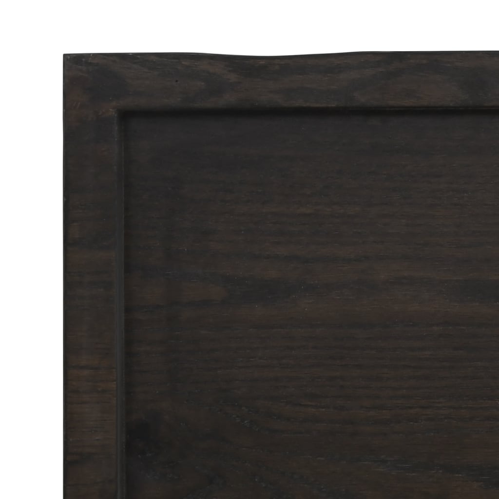 8720845836078_g_en_hd_4 vidaXL Table Top Dark Brown 100x60x4 cm Treated Solid Wood Oak - Image 6