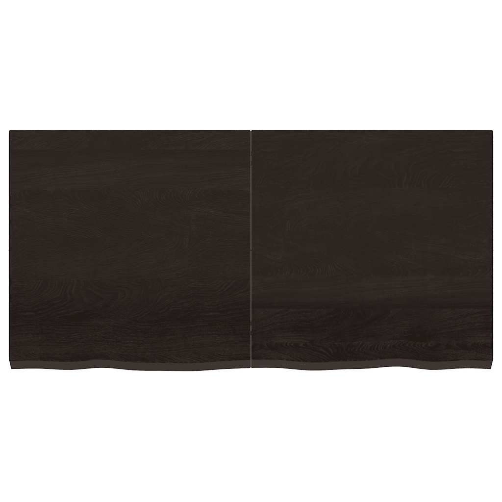 8720845836139_g_en_hd_2 vidaXL Table Top Dark Brown 120x60x4 cm Treated Solid Wood Oak - Image 3
