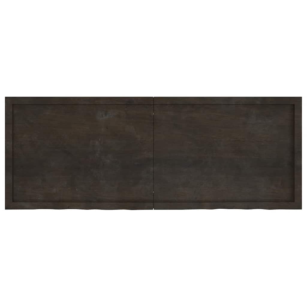 8720845836252_g_en_hd_1 vidaXL Table Top Dark Brown 160x60x4 cm Treated Solid Wood Oak - Image 2