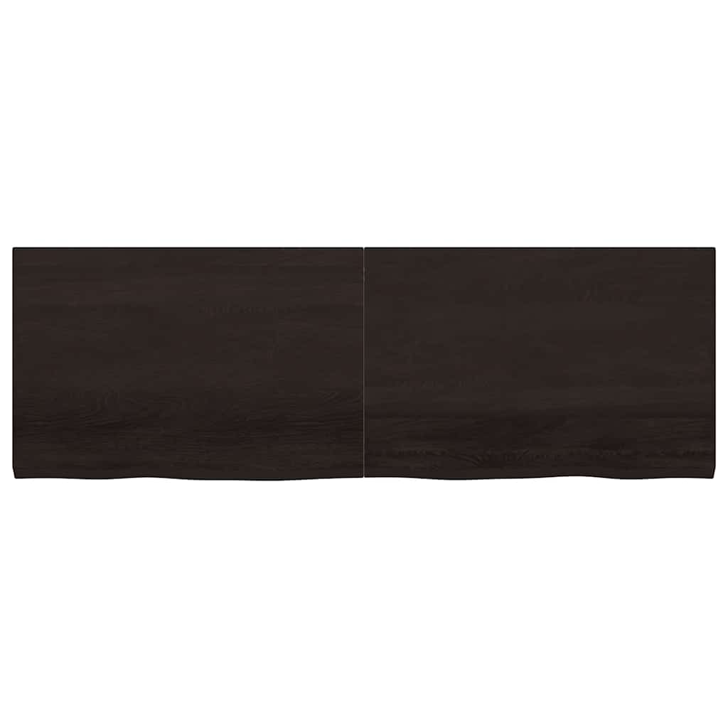 8720845836313_g_en_hd_2 vidaXL Table Top Dark Brown 180x60x4 cm Treated Solid Wood Oak - Image 3