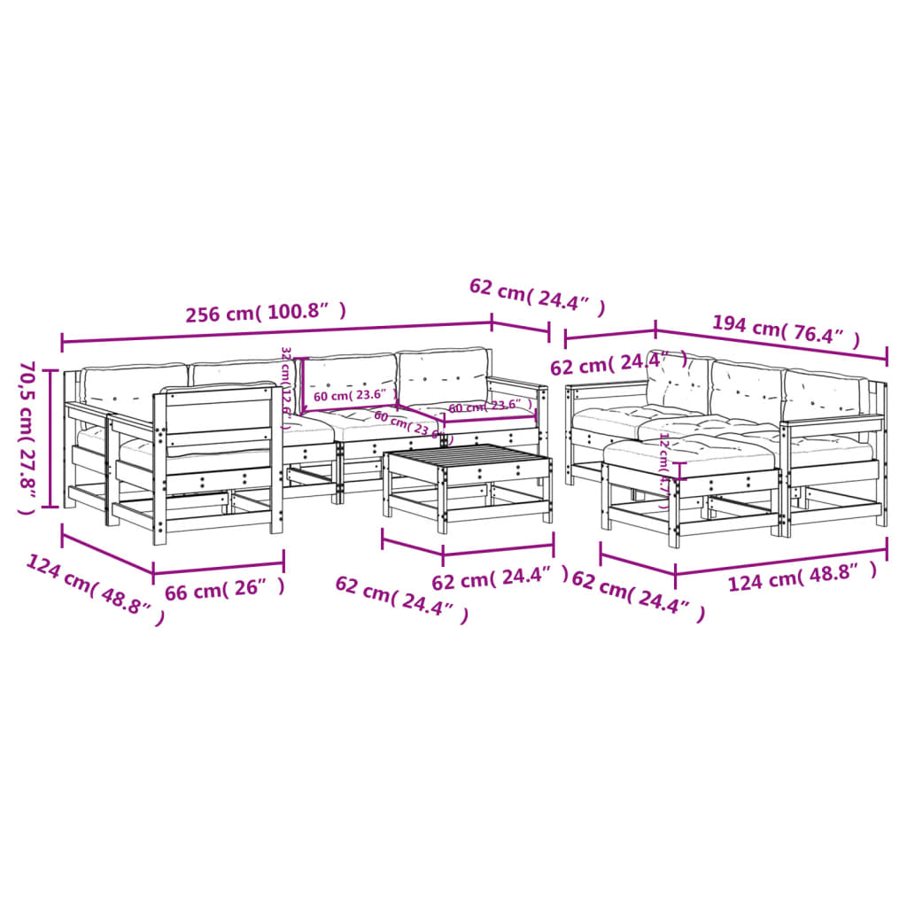 8720845839475_g_en_hd_7 vidaXL 10 Piece Garden Lounge Set with Cushions Black Solid Wood - Image 9
