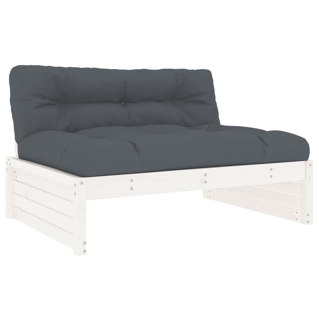 8720845839932_g_en_hd_2 vidaXL 2 Piece Garden Lounge Set with Cushions White Solid Wood - Image 4