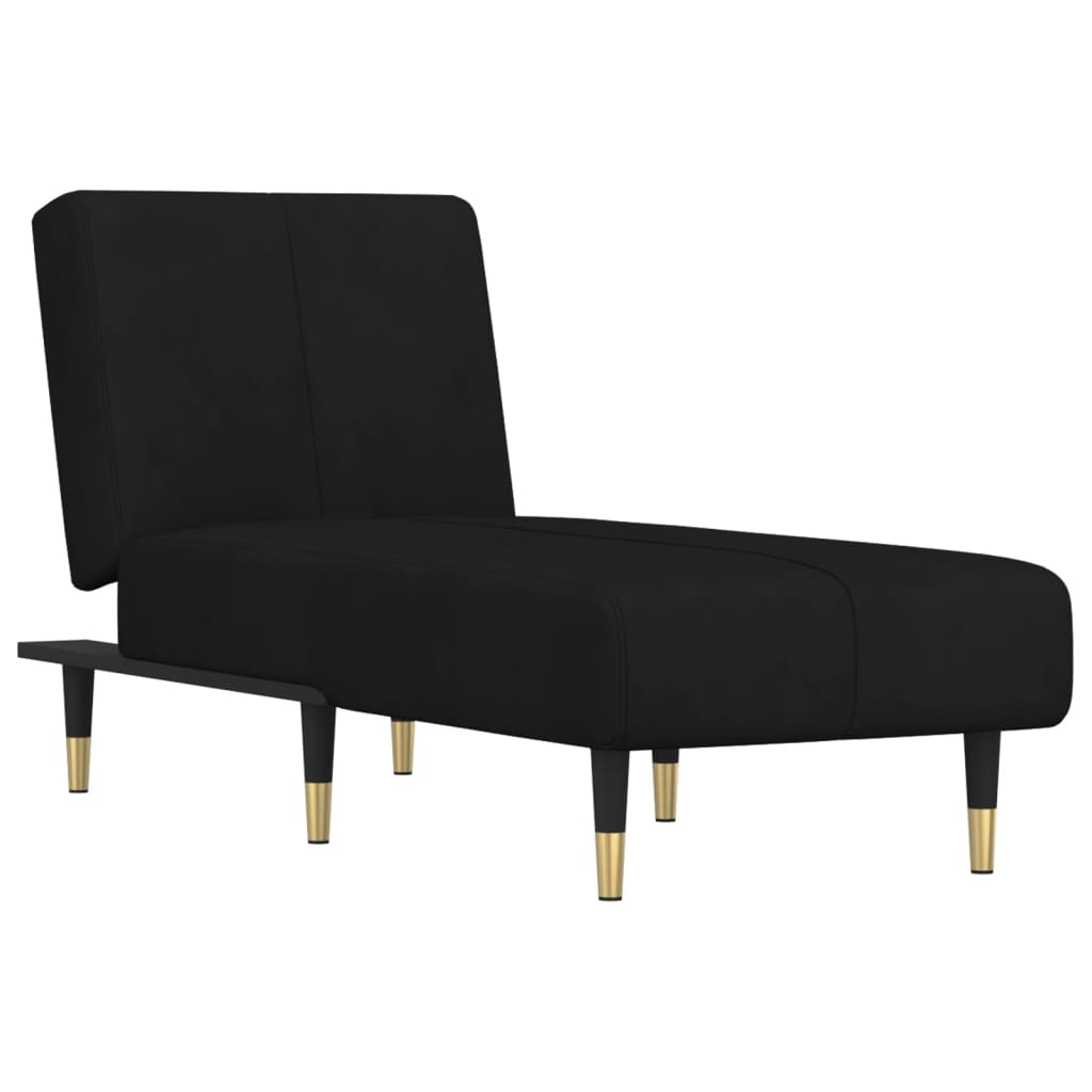 8720845847159_a_en_hd_1 vidaXL Chaise Longue Black Velvet - Image 2