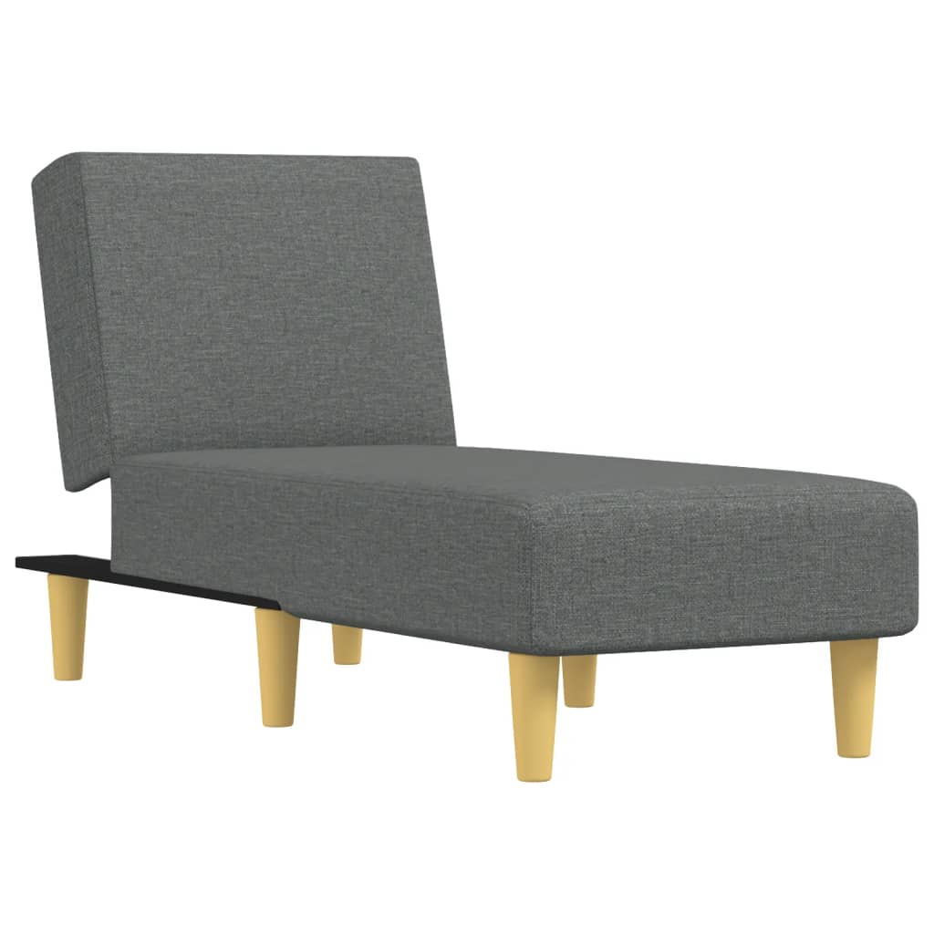 8720845847180_a_en_hd_1 vidaXL Chaise Longue Dark Grey Fabric - Image 2