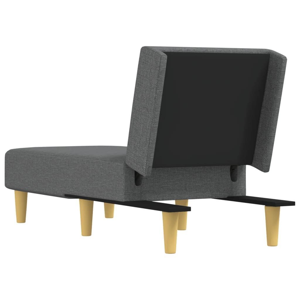 8720845847180_g_en_hd_3 vidaXL Chaise Longue Dark Grey Fabric - Image 5