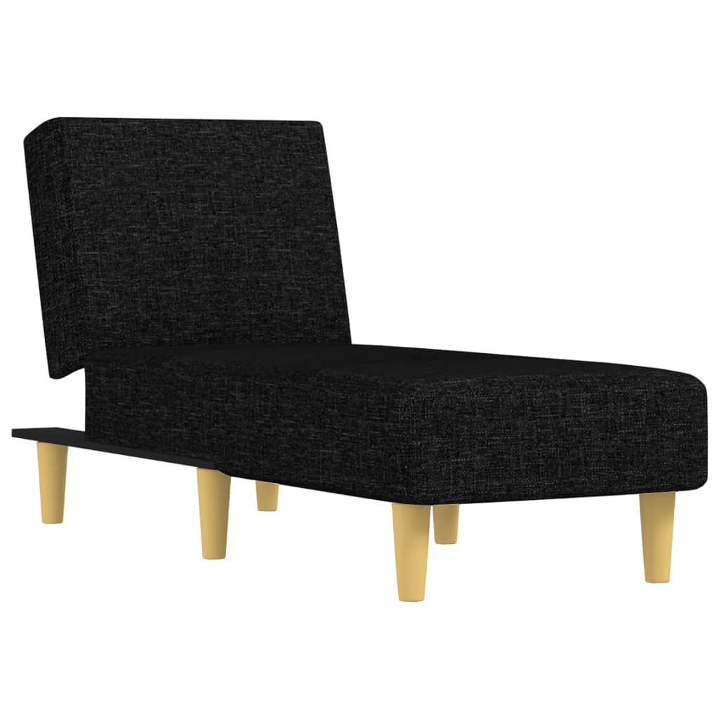 8720845847197_a_en_hd_1 vidaXL Chaise Longue Black Fabric - Image 2