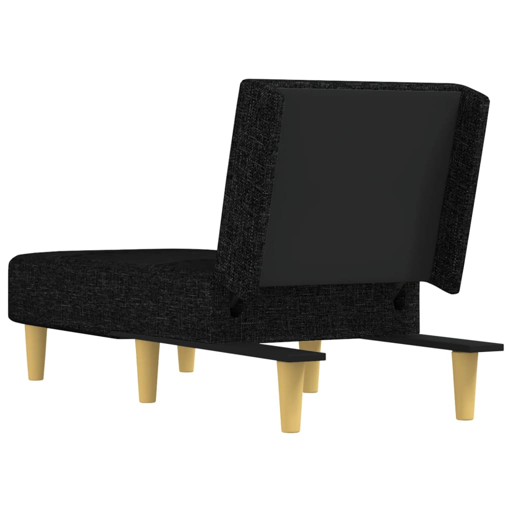 8720845847197_g_en_hd_3 vidaXL Chaise Longue Black Fabric - Image 5