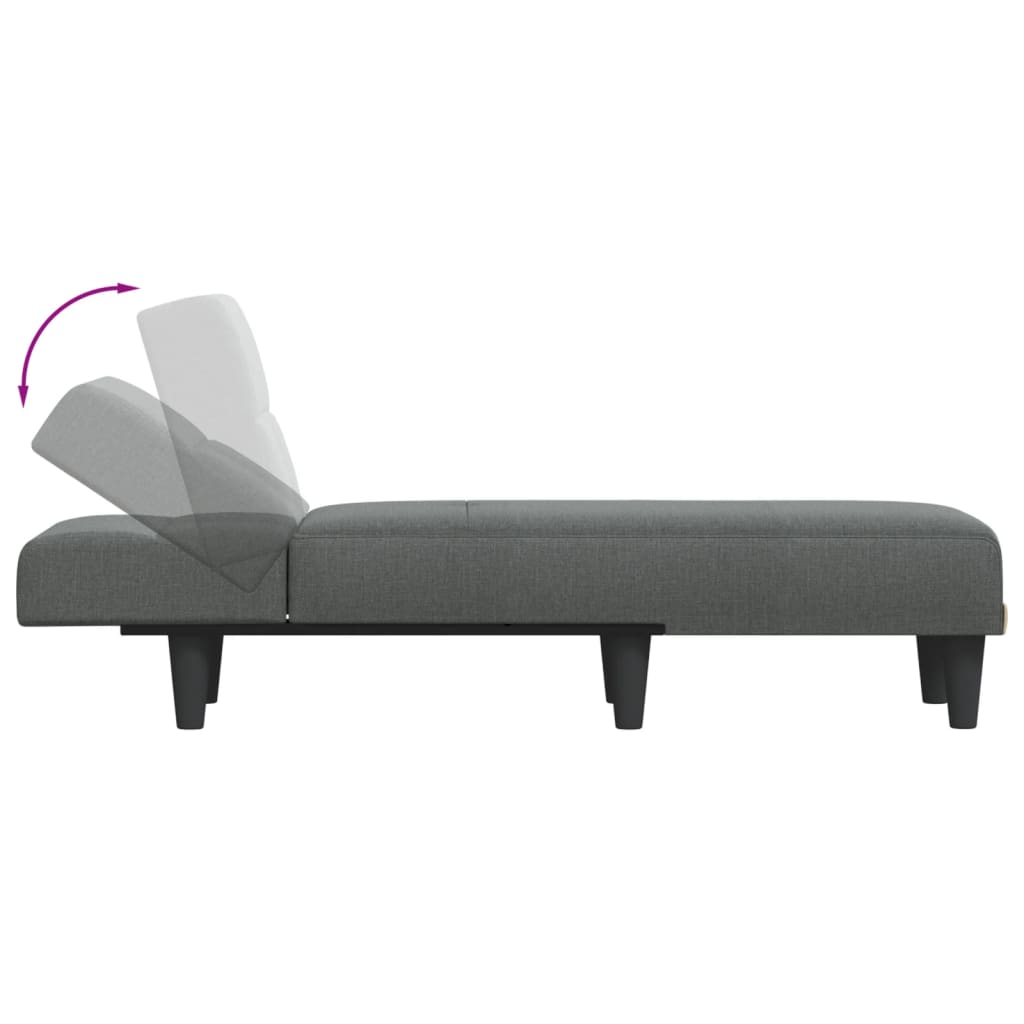 8720845847333_g_en_hd_4 vidaXL Chaise Longue Dark Grey Fabric - Image 6