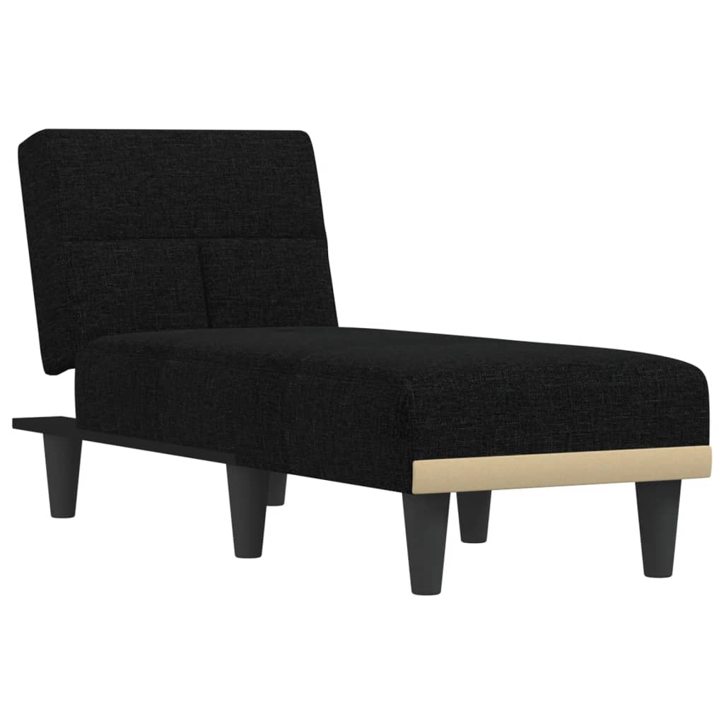 8720845847340_a_en_hd_1 vidaXL Chaise Longue Black Fabric - Image 2