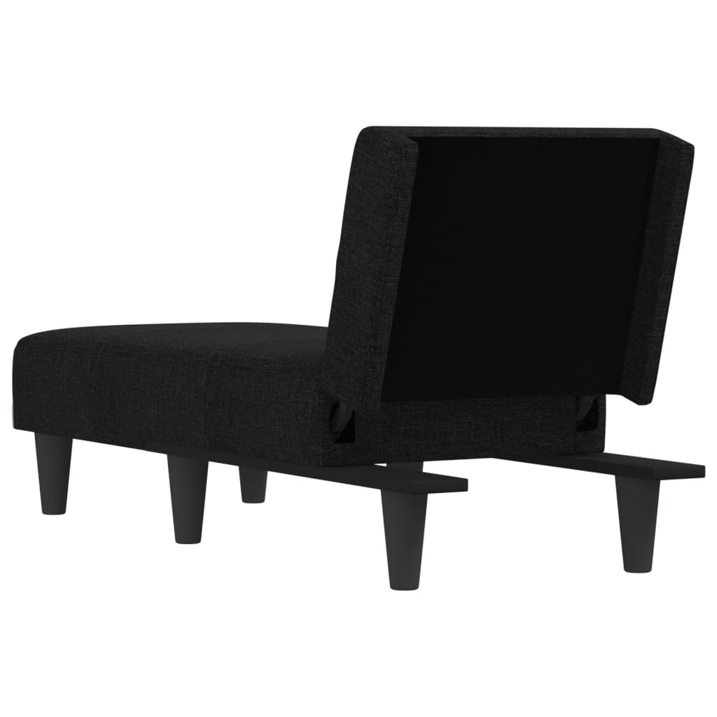 8720845847340_g_en_hd_3 vidaXL Chaise Longue Black Fabric - Image 5