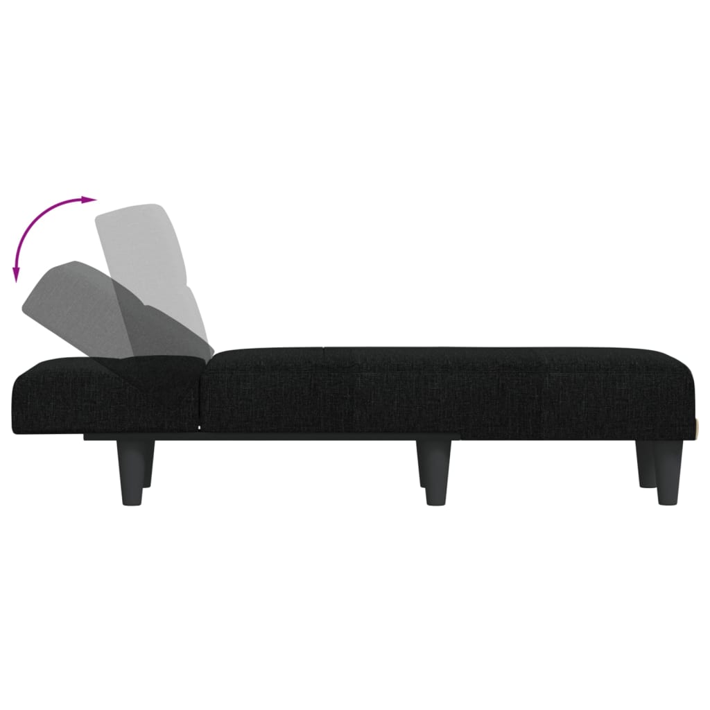 8720845847340_g_en_hd_4 vidaXL Chaise Longue Black Fabric - Image 6