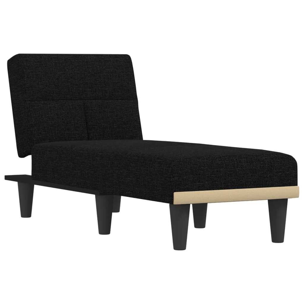 8720845847371_a_en_hd_1 vidaXL Chaise Longue Black Fabric - Image 2