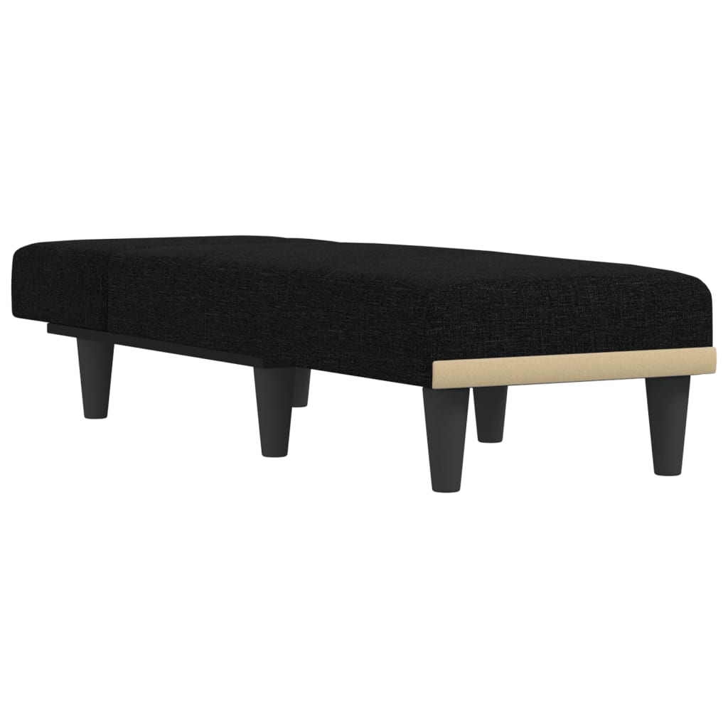 8720845847371_g_en_hd_1 vidaXL Chaise Longue Black Fabric - Image 3