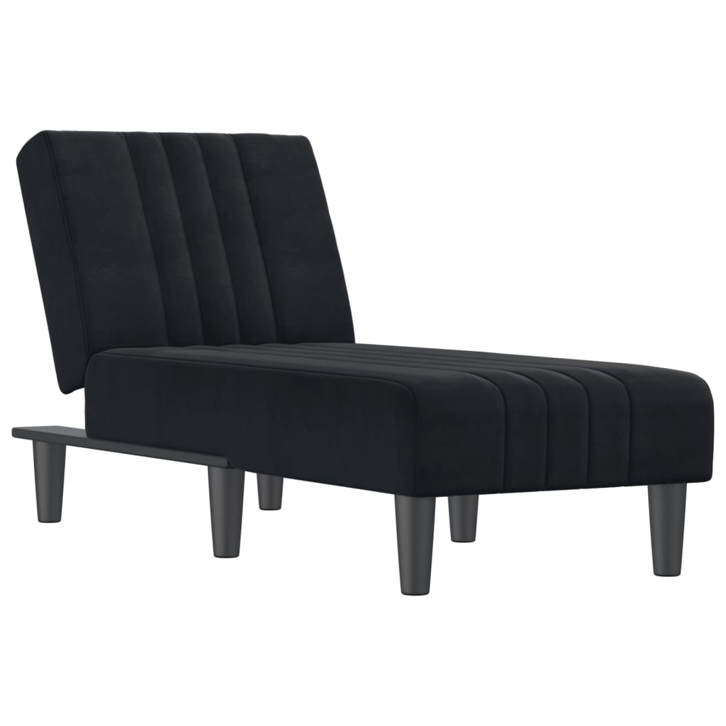 8720845847487_a_en_hd_1 vidaXL Chaise Longue Black Velvet - Image 2