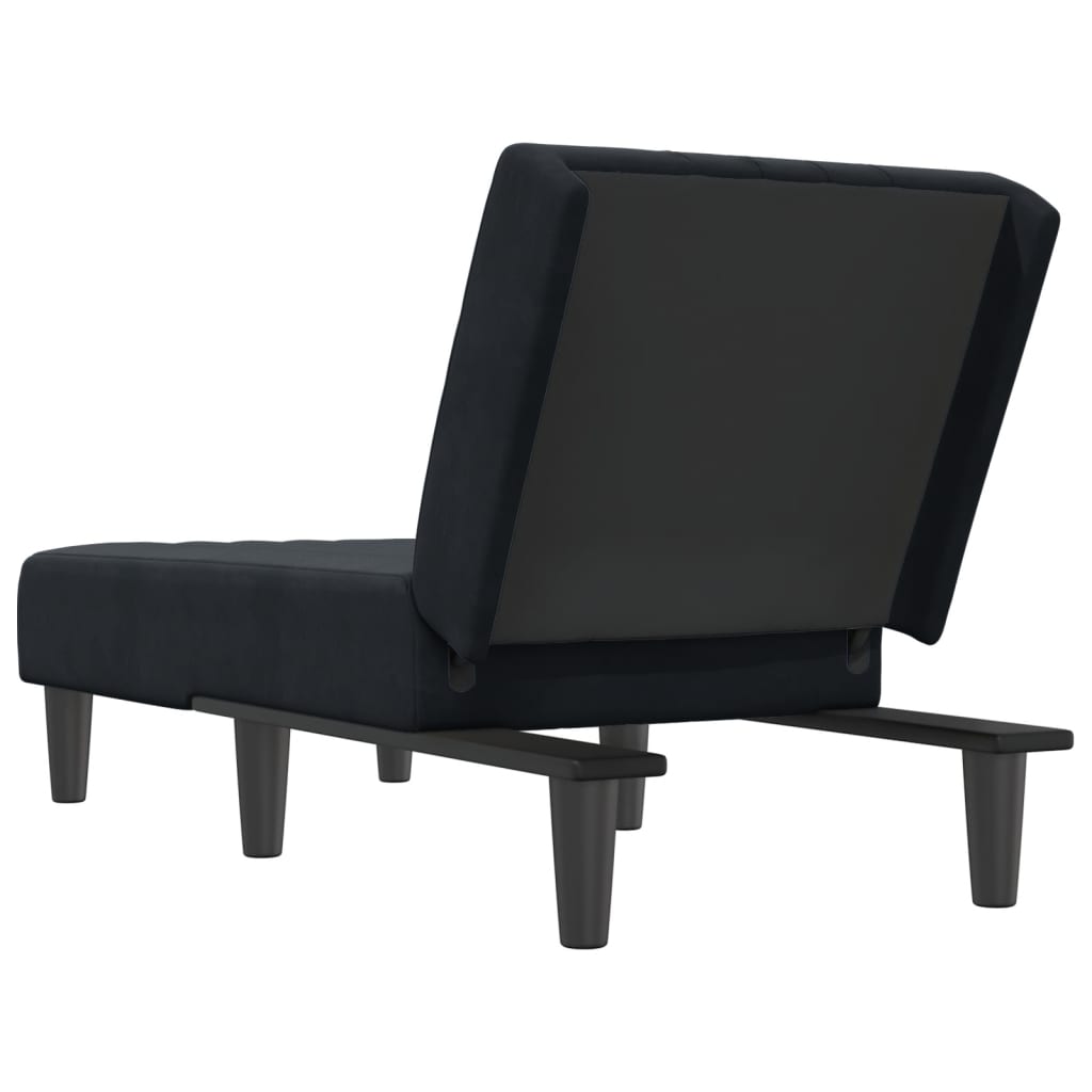 8720845847487_g_en_hd_3 vidaXL Chaise Longue Black Velvet - Image 5