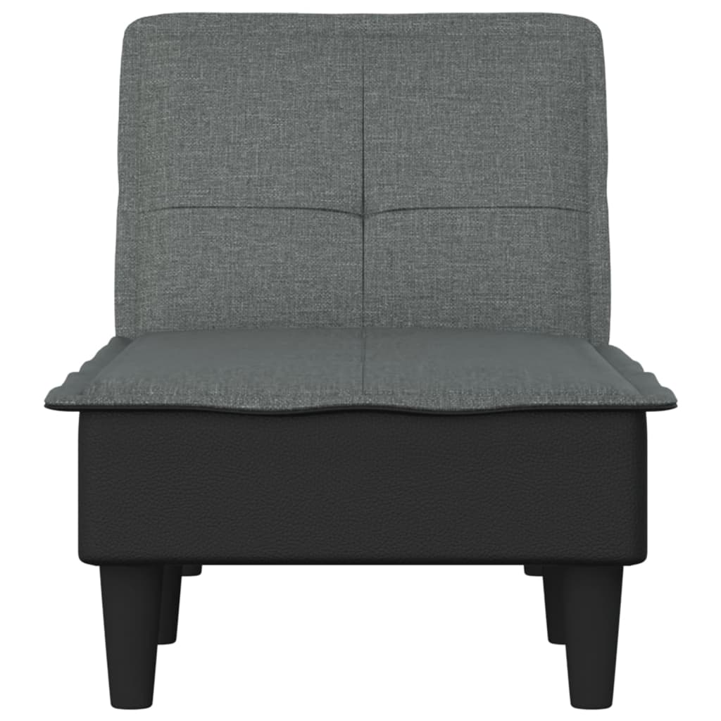 8720845847609_g_en_hd_2 vidaXL Chaise Longue Dark Grey Fabric - Image 4