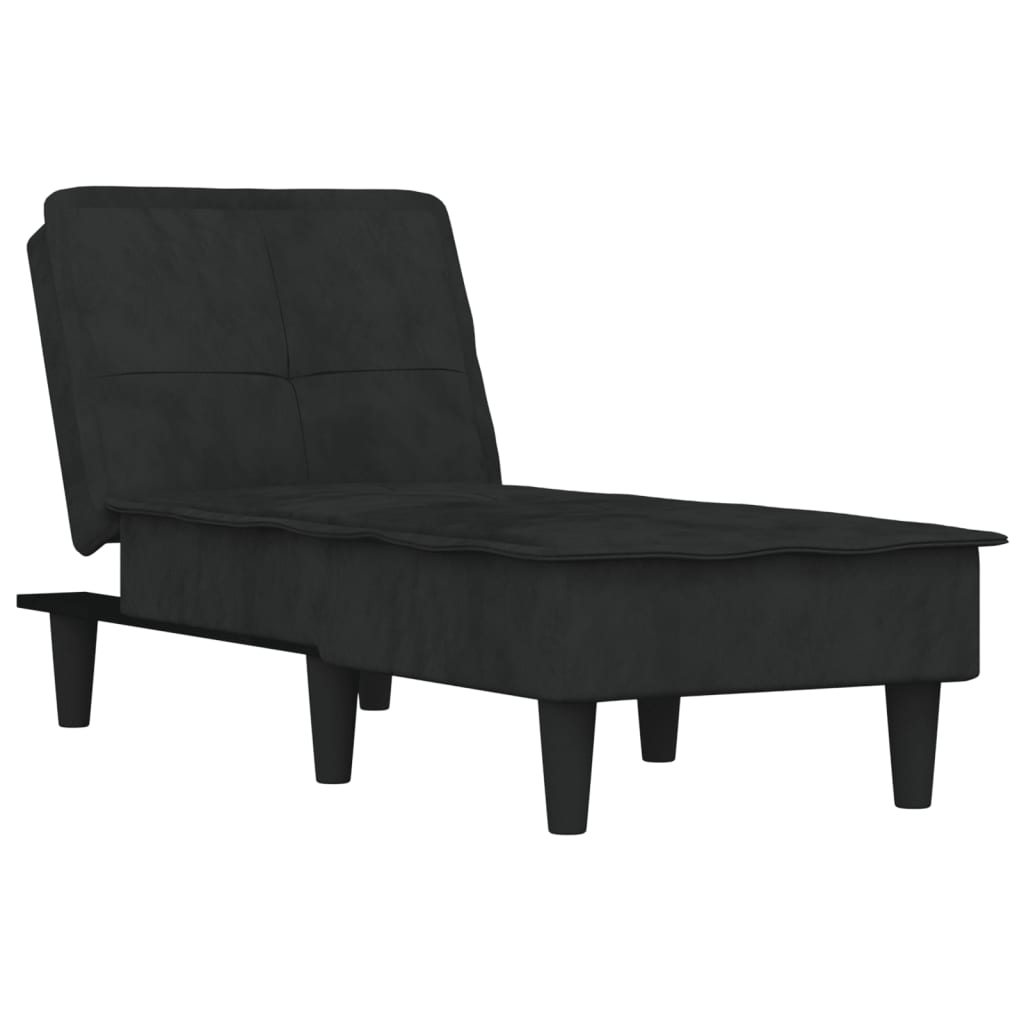 8720845847661_a_en_hd_1 vidaXL Chaise Longue Black Velvet - Image 2