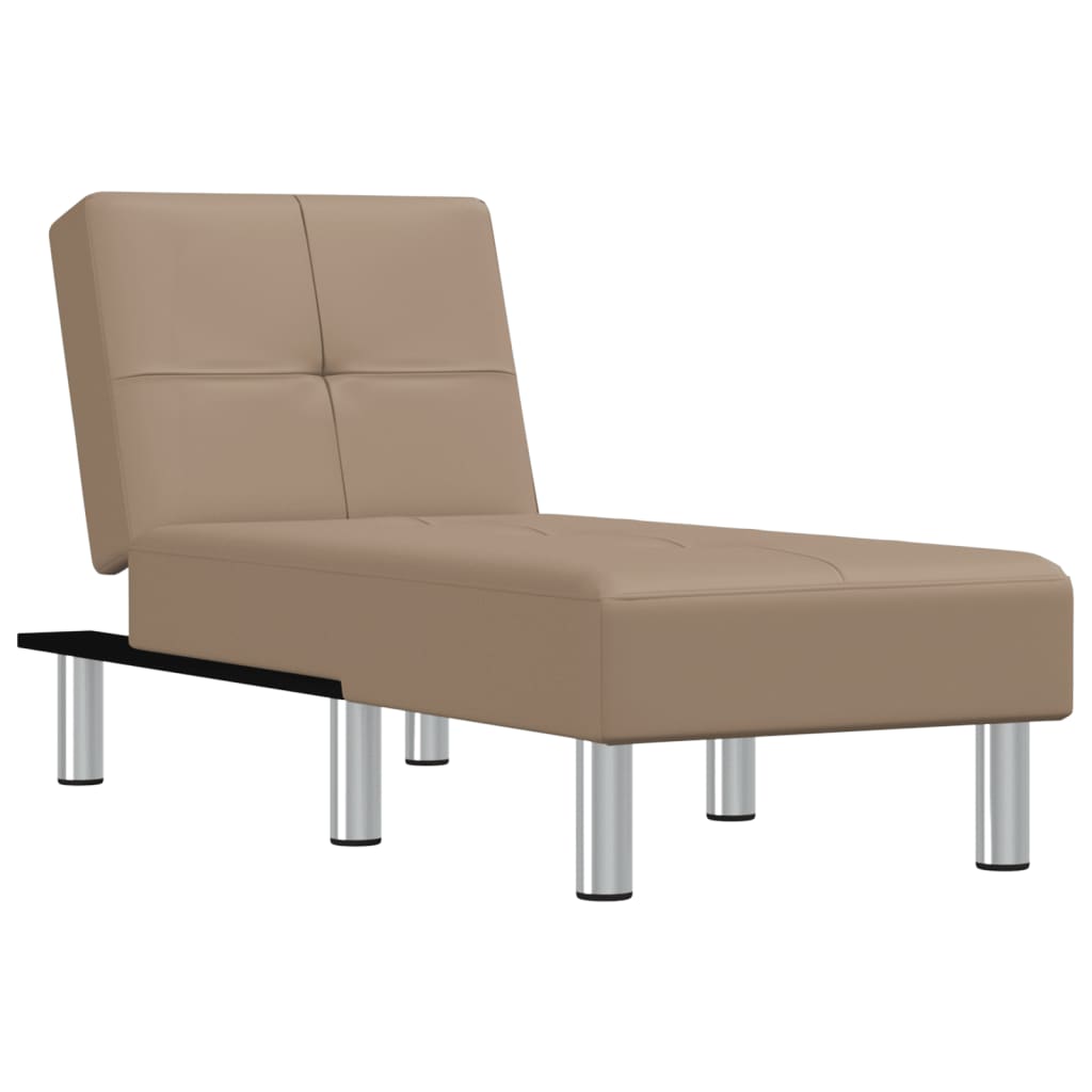 8720845847715_a_en_hd_1 vidaXL Chaise Longue Capuccino Faux Leather - Image 2