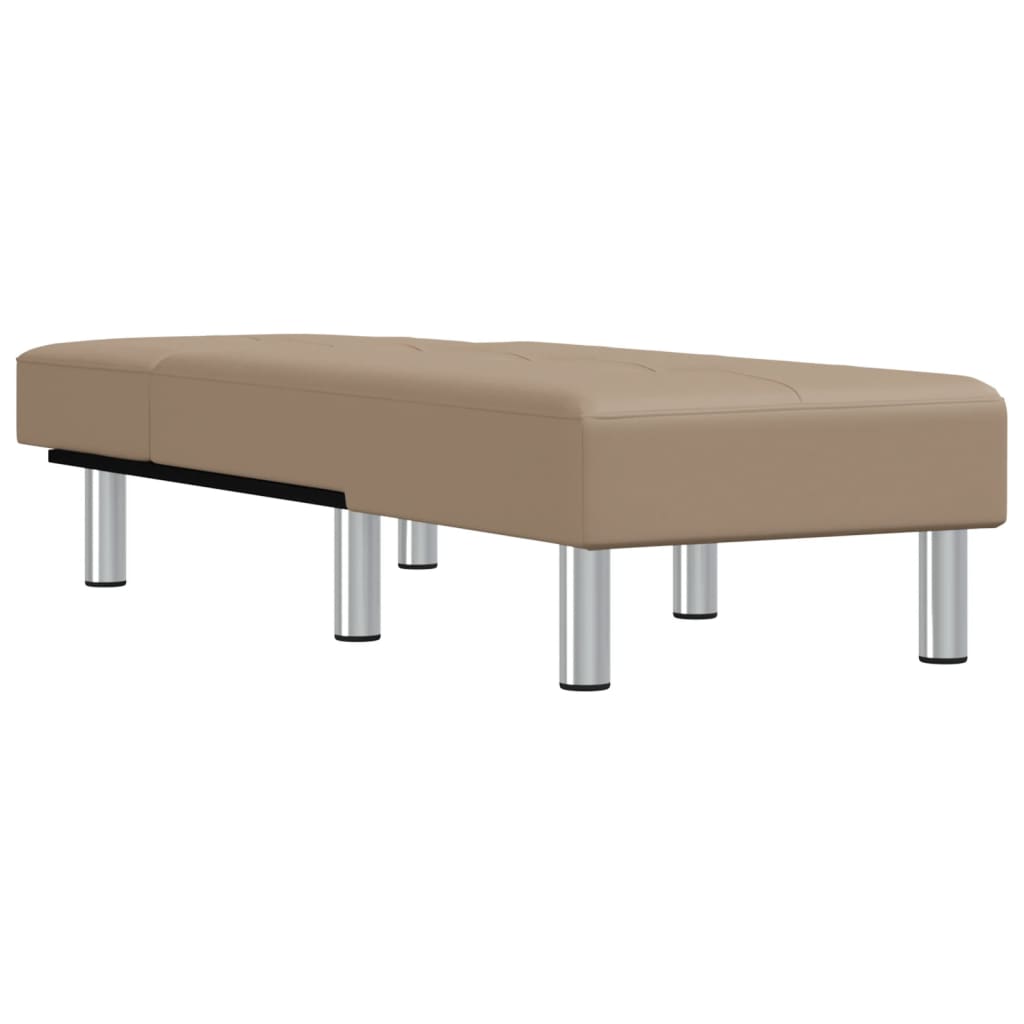8720845847715_g_en_hd_1 vidaXL Chaise Longue Capuccino Faux Leather - Image 3