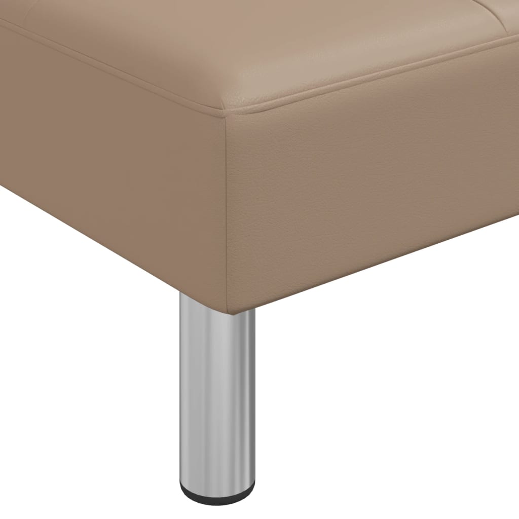 8720845847715_g_en_hd_5 vidaXL Chaise Longue Capuccino Faux Leather - Image 7