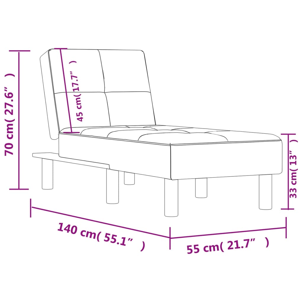 8720845847715_g_en_hd_7 vidaXL Chaise Longue Capuccino Faux Leather - Image 9