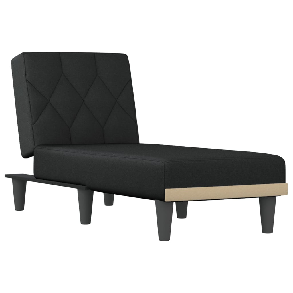 8720845847777_a_en_hd_1 vidaXL Chaise Longue Black Fabric - Image 2