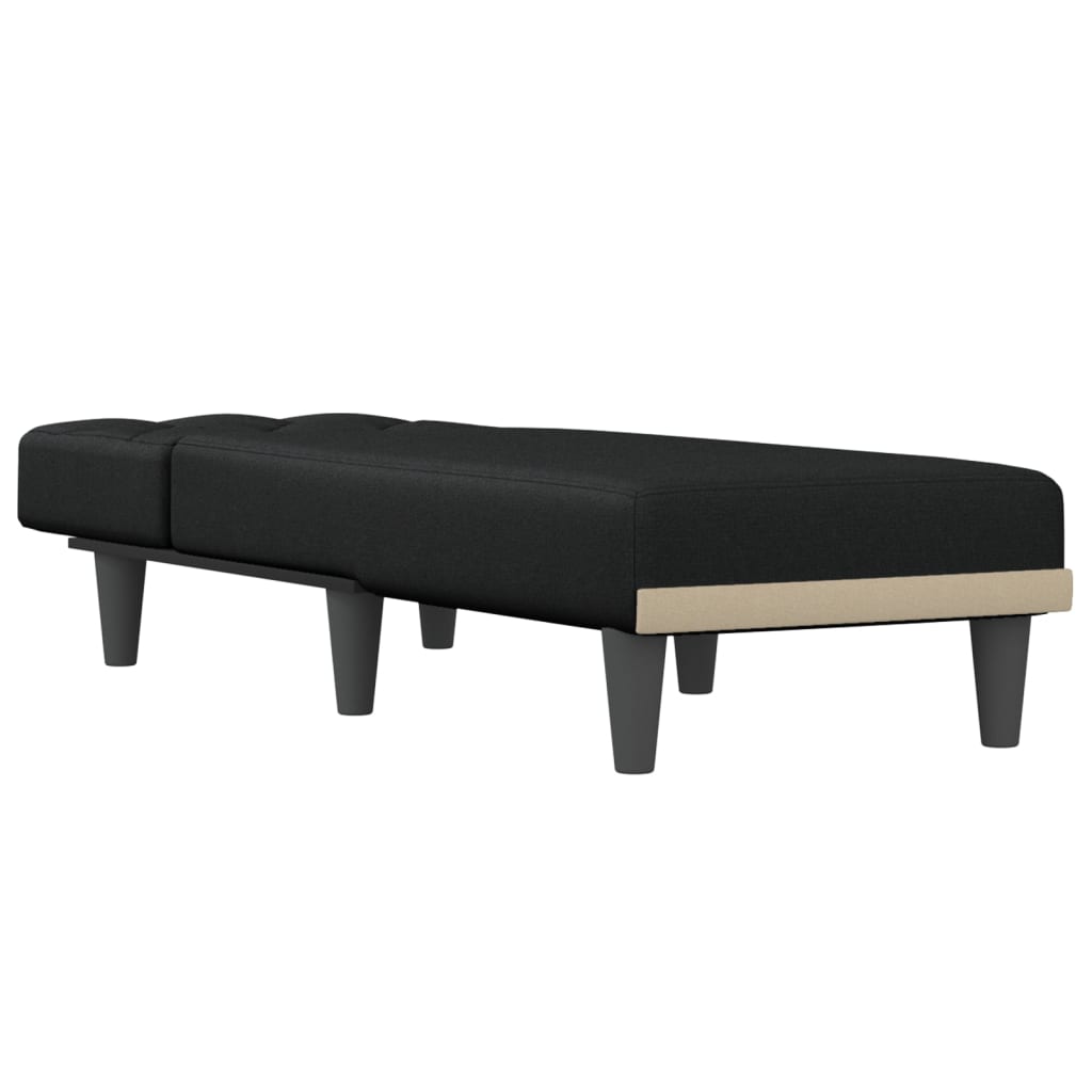 8720845847777_g_en_hd_1 vidaXL Chaise Longue Black Fabric - Image 3