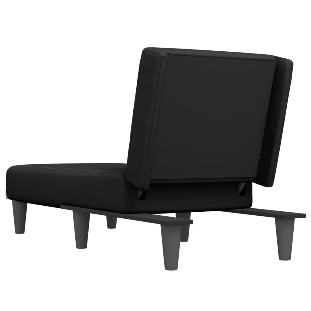 8720845847777_g_en_hd_3 vidaXL Chaise Longue Black Fabric - Image 5