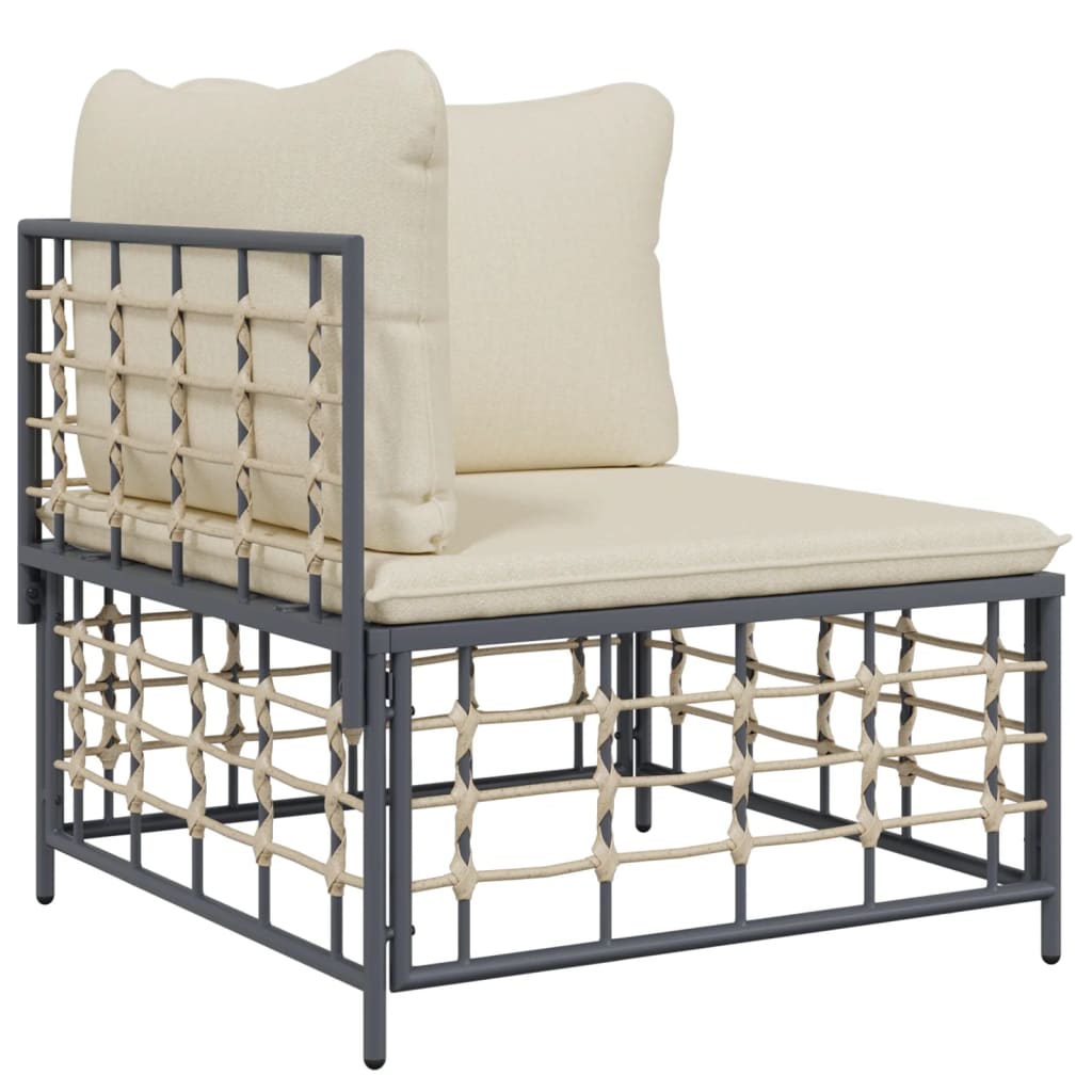8720845849351_g_en_hd_2 vidaXL 10 Piece Garden Lounge Set with Cushions Anthracite Poly Rattan - Image 4