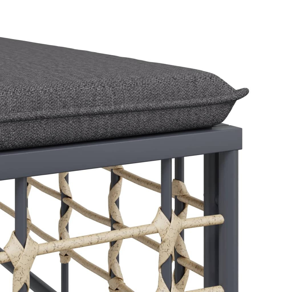 8720845849368_g_en_hd_6 vidaXL 10 Piece Garden Lounge Set with Cushions Anthracite Poly Rattan - Image 8